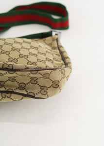 Gucci Canvas Sherry Crossbody Bag