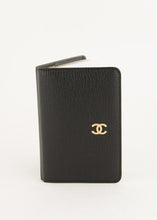 Load image into Gallery viewer, Chanel Small Agenda Black