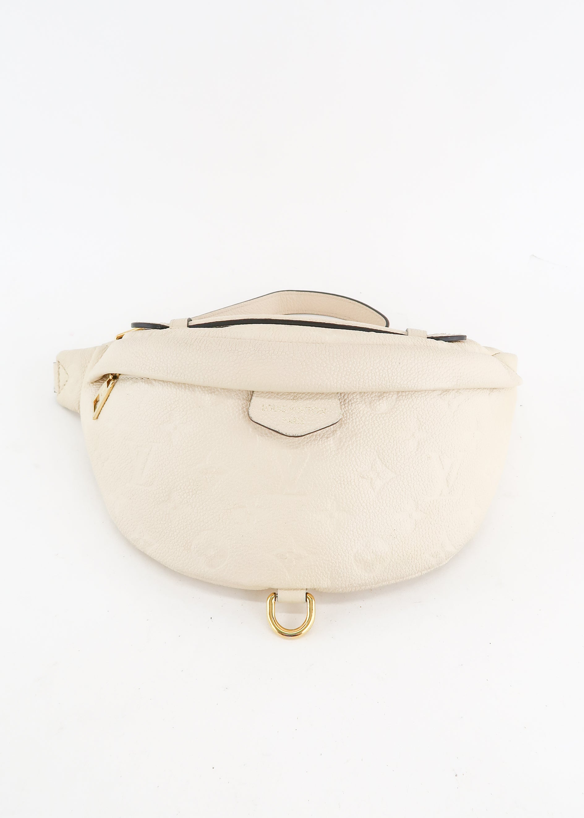 Limited Edition Louis Vuitton White Mink bum Bag