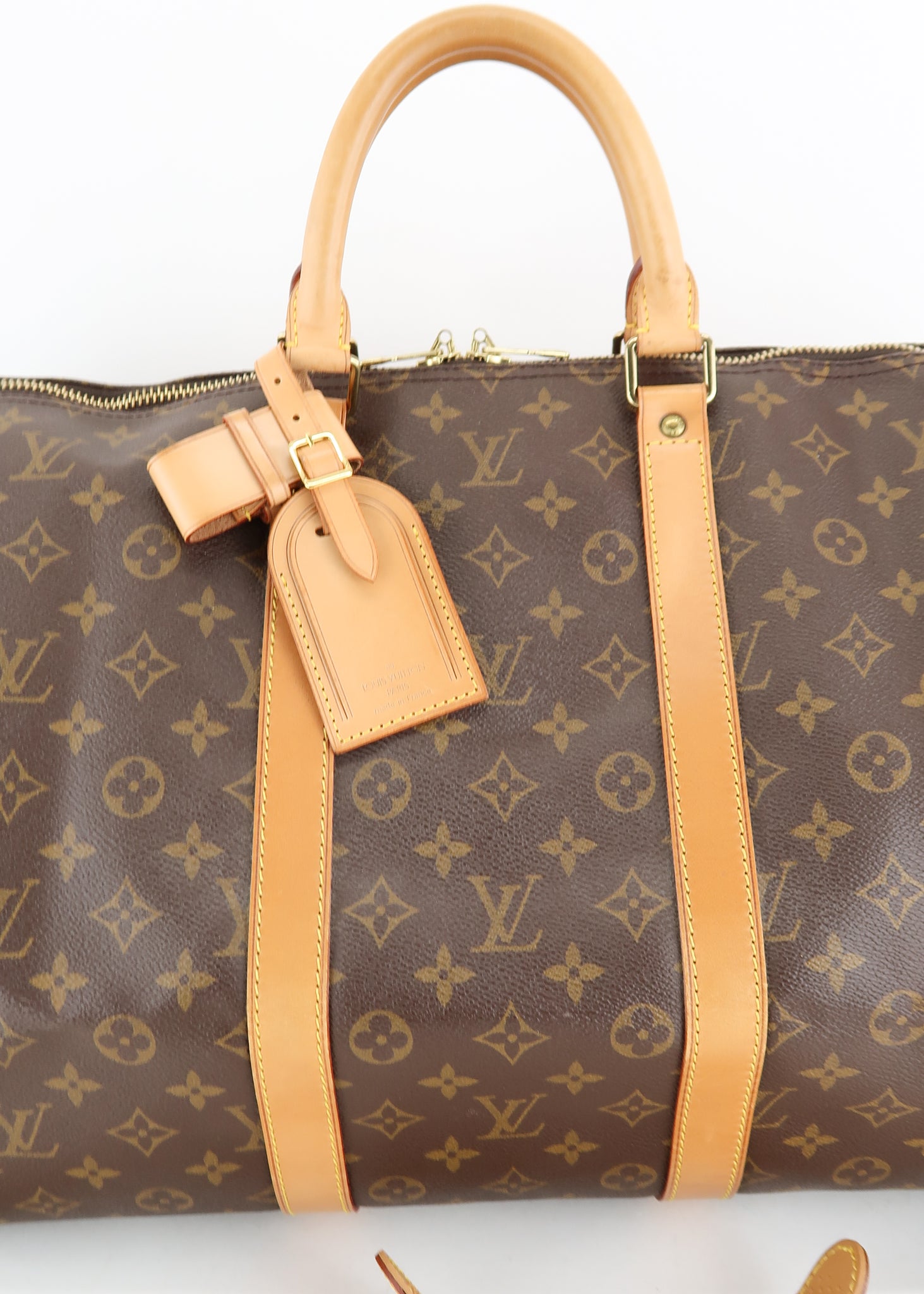 Louis Vuitton Tote Large Brown Monogram Canvas Babylon Handbag Shoulder  Purse
