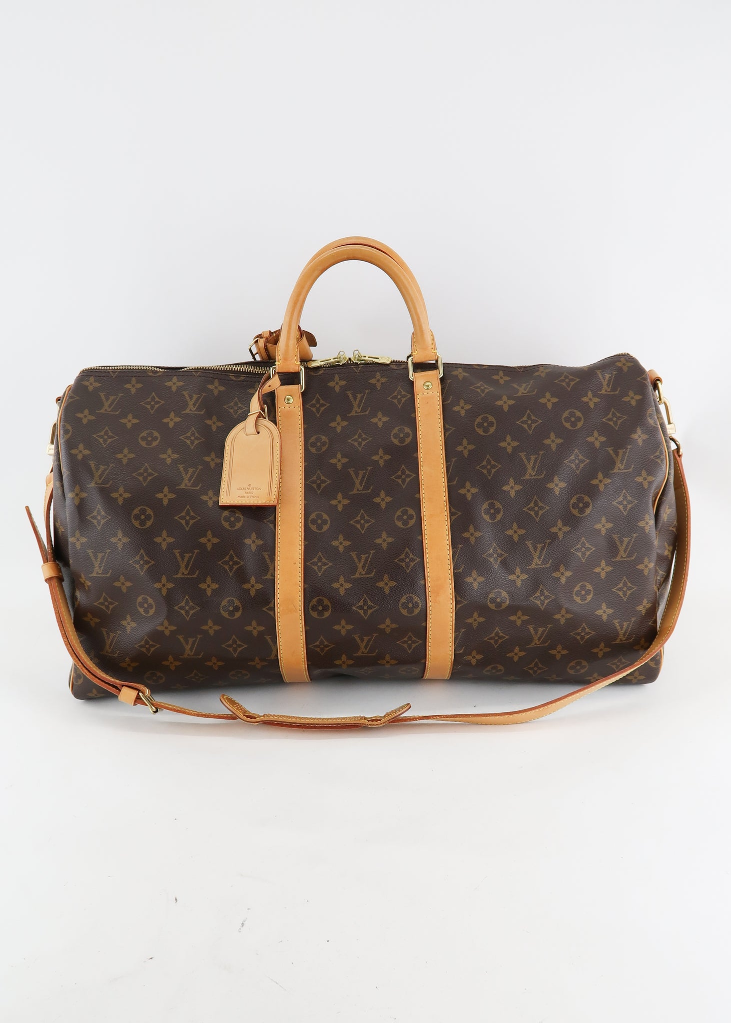 What size is your KEEPALL? 45/50/55? What's the material? Is it a