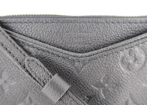 Louis Vuitton - Black Monogram Empreinte Leather Pallas Crossbody Bag