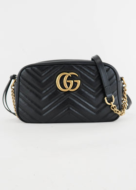 Gucci Marmont Matlesse Small Black