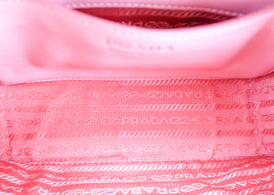 Prada Diagramme Shoulder Bag Pink