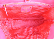 Load image into Gallery viewer, Prada Nylon Leather Chain Tote Pink
