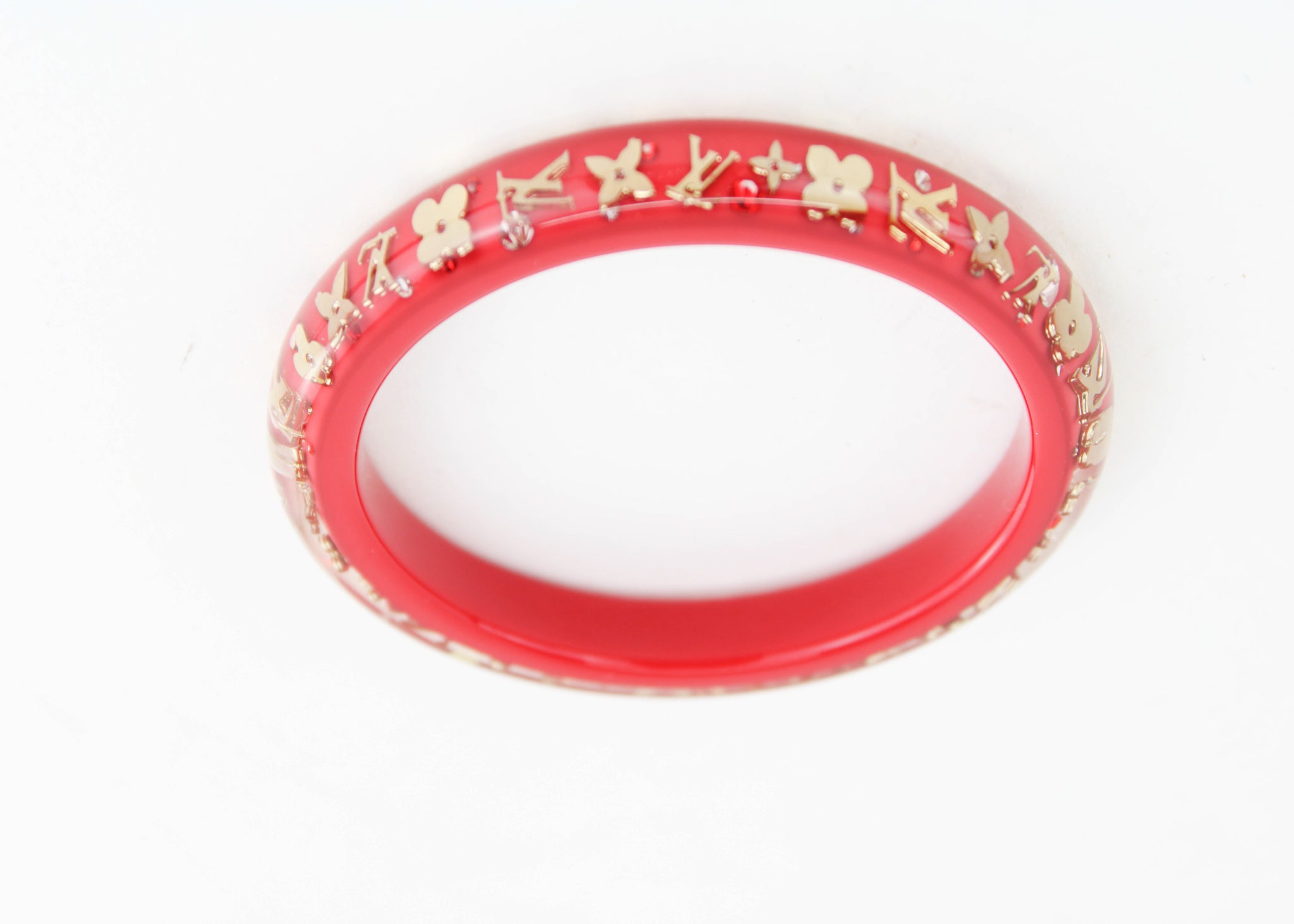 Louis Vuitton Inclusion Bangle Red – DAC