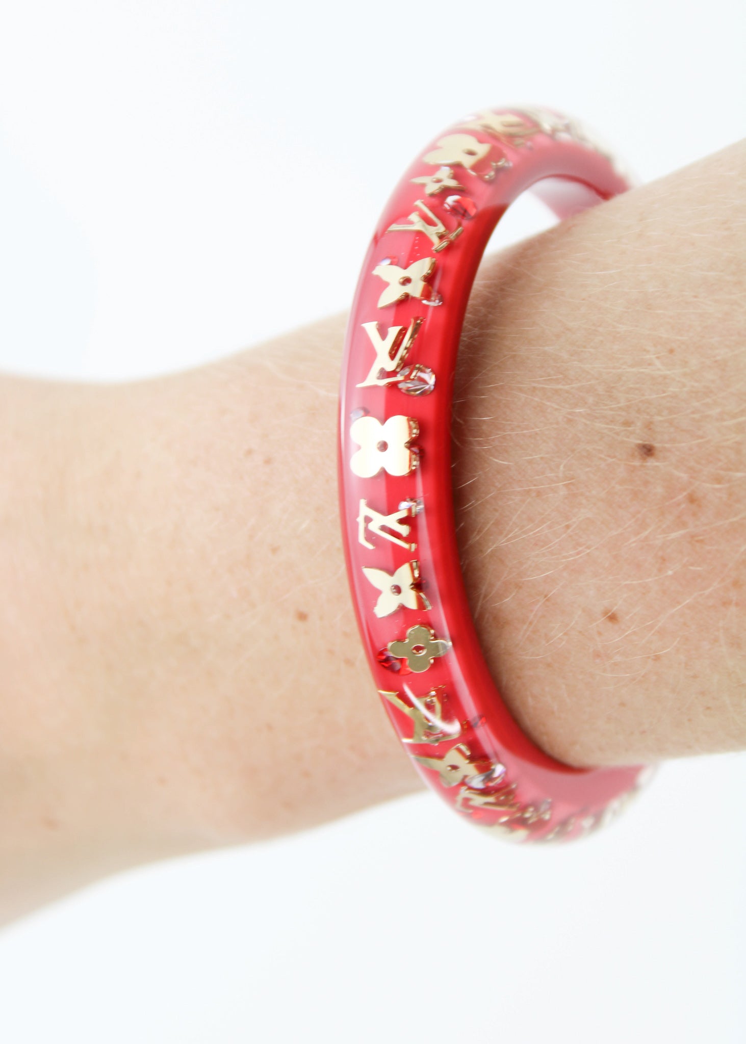 Pre-owned Louis Vuitton Inclusion Bracelet In Pink