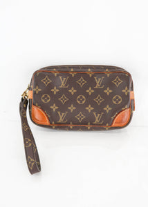 Louis Vuitton Monogram Dragonne Clutch
