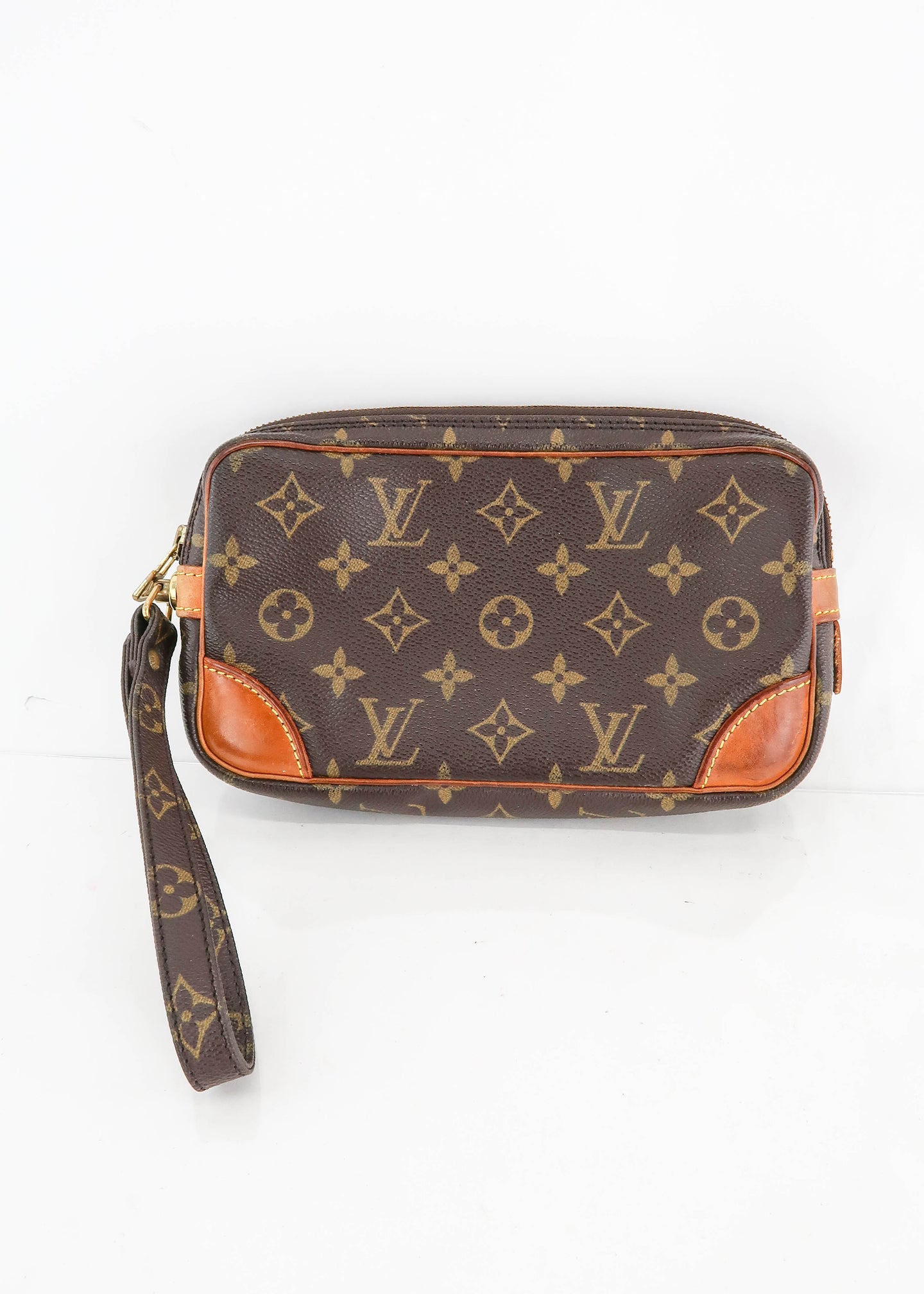Louis Vuitton Monogram Dragonne Clutch