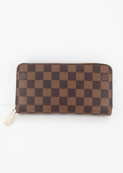 Louis Vuitton Damier Ebene Zippy Wallet