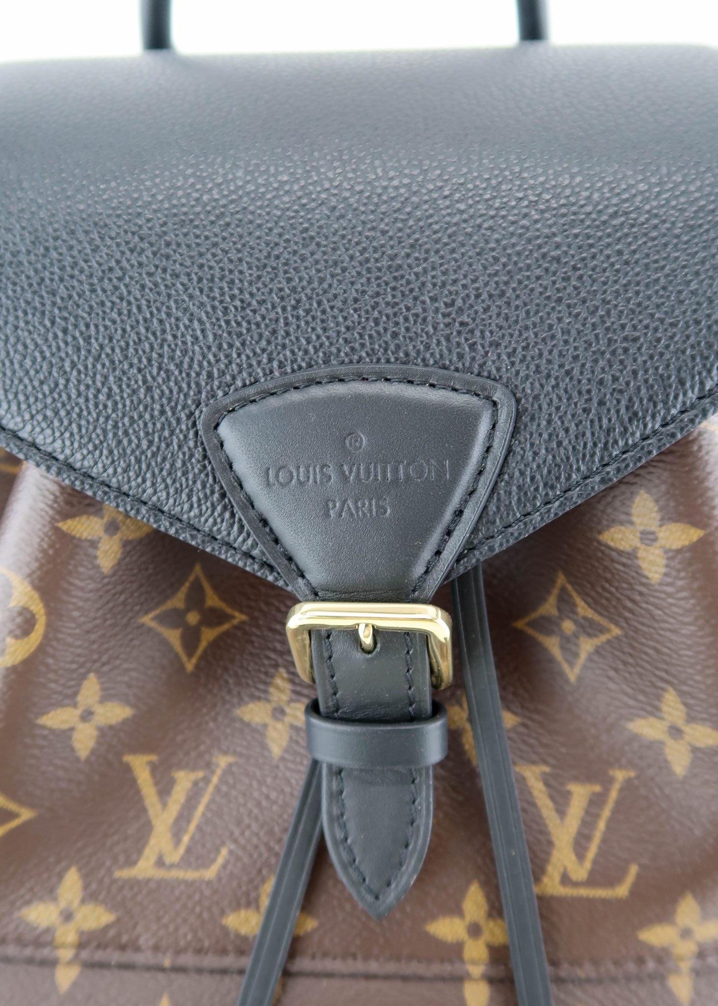 Louis Vuitton Monogram Montsouris PM w/ Black – DAC