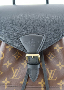 Louis Vuitton Monogram Montsouris PM w/ Black