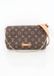 Louis Vuitton Favorite Mm Monogram Crossbody Hand Bag