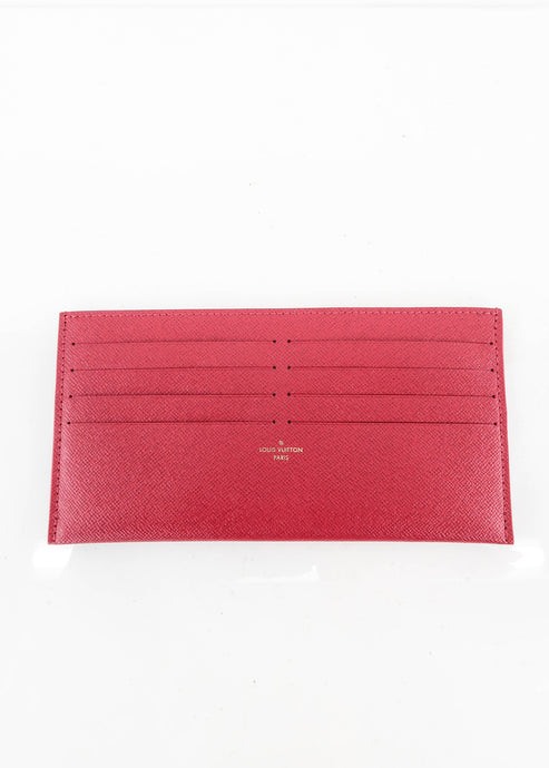 Louis Vuitton Felicie Card Insert Fuchsia