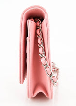 Load image into Gallery viewer, Chanel Lambskin Wild Stitch Wallet on a Chain Pink