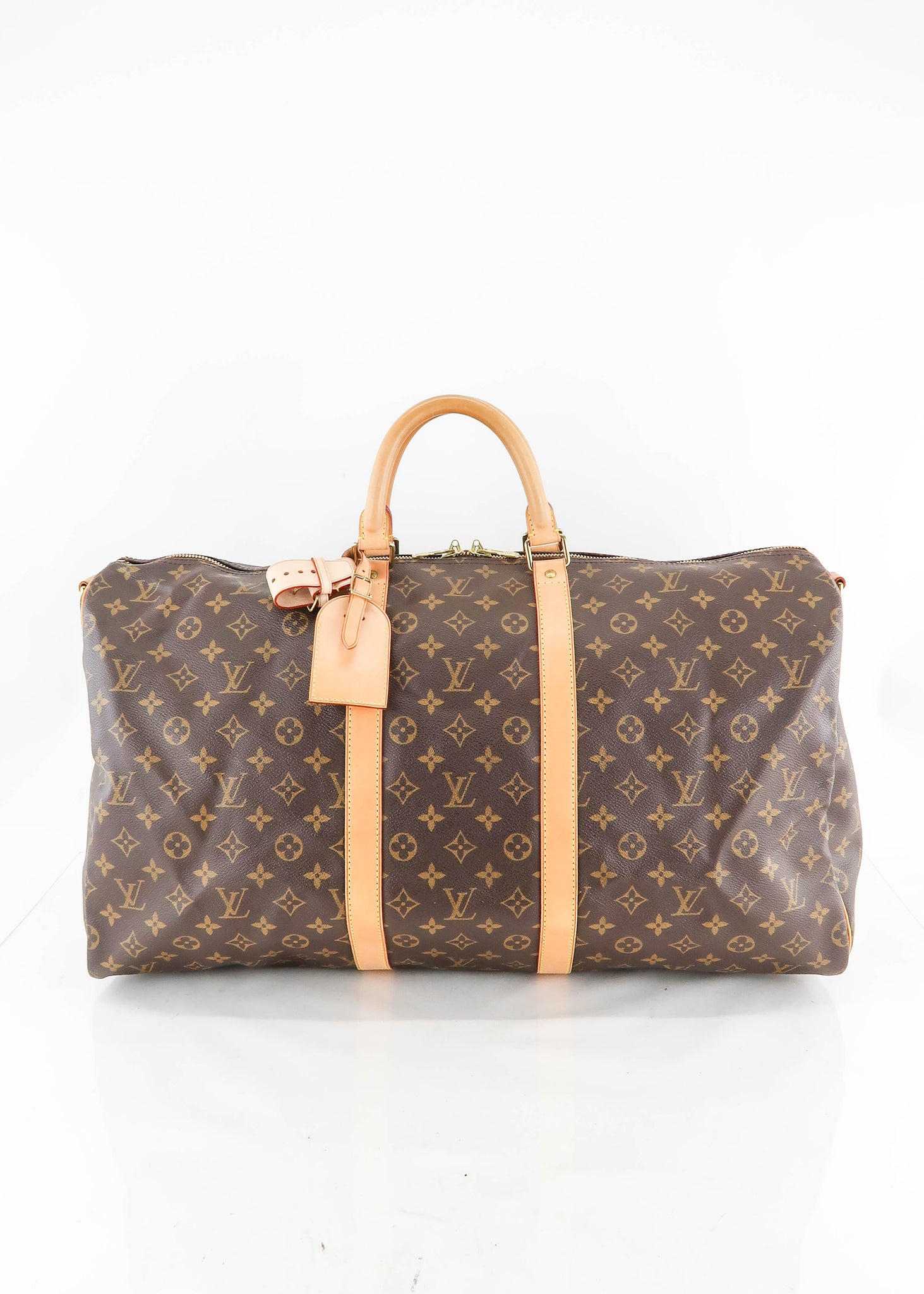 What size is your KEEPALL? 45/50/55? What's the material? Is it a  BANDOULIÈRE?? : r/Louisvuitton