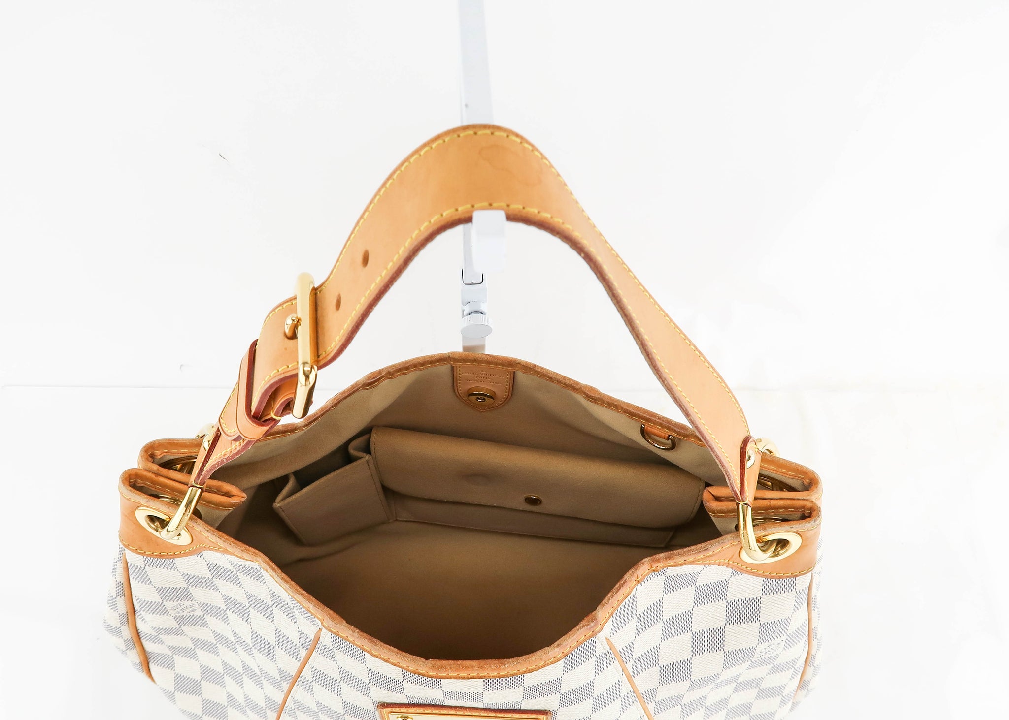 Louis Vuitton, Bags, Louis Vuitton Galliera Pm Damier Azur Bag