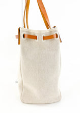Load image into Gallery viewer, Hermes Natural Cabas MM 2-in-1 Tote Bag