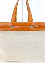 Load image into Gallery viewer, Hermes Natural Cabas MM 2-in-1 Tote Bag