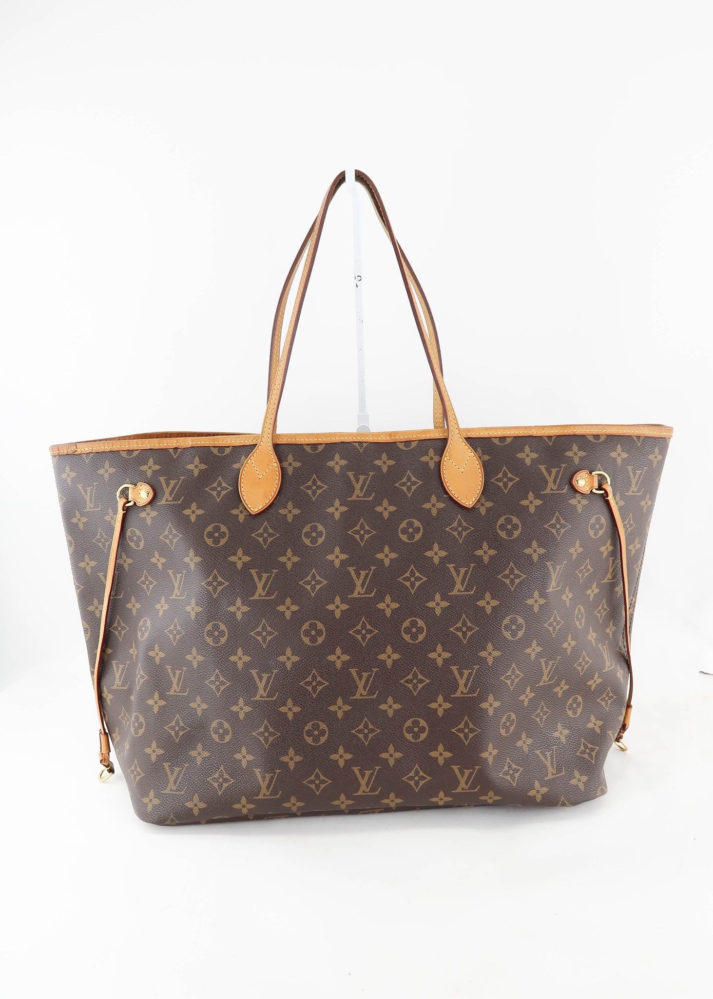 Louis Vuitton Brown Monogram Coated Canvas All-In GM Tote Gold