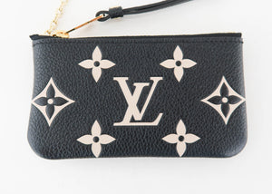 Louis Vuitton Bicolor Monogram Cles Key Pouch