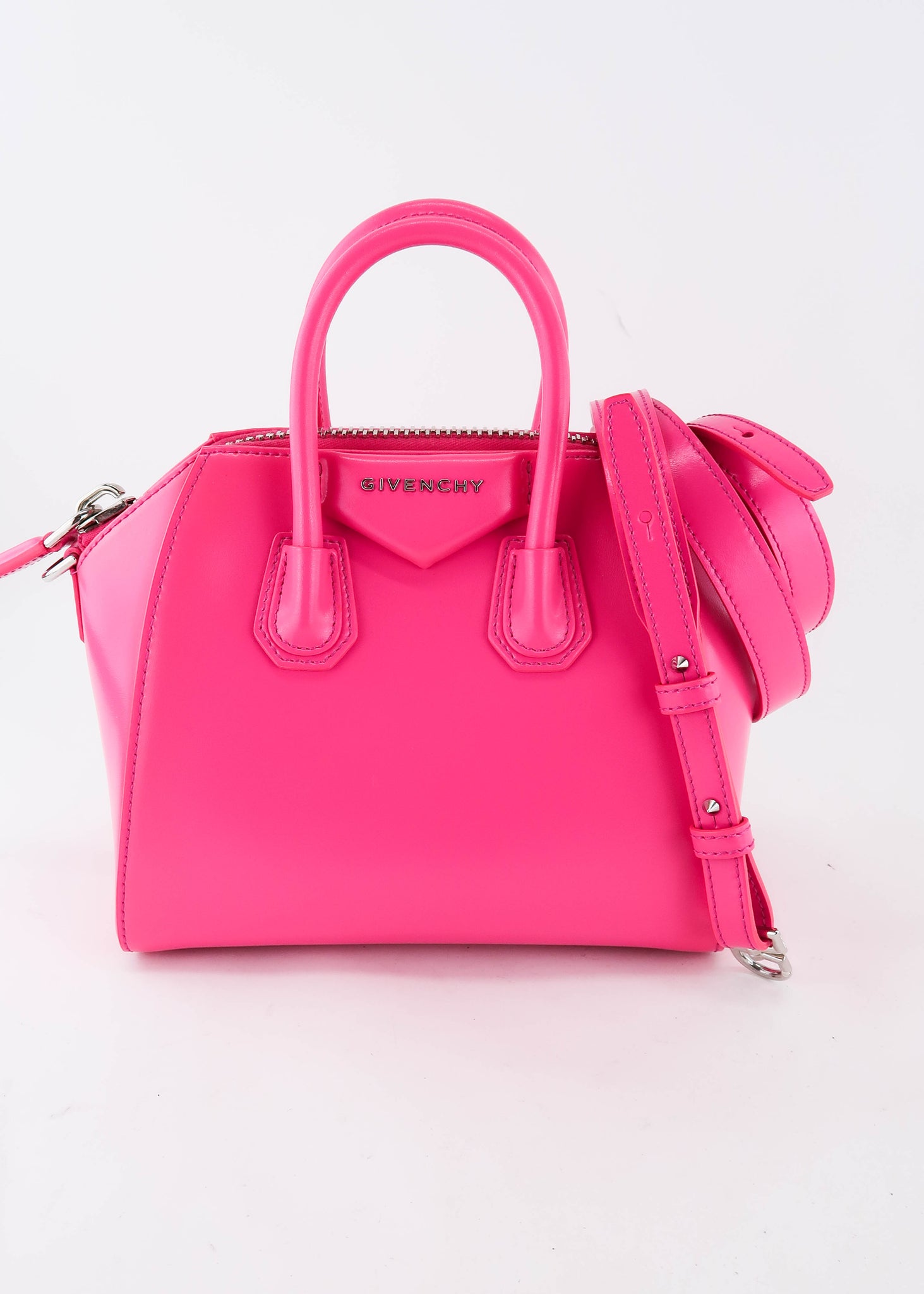 Givenchy Neon Pink Mini Antigona – DAC