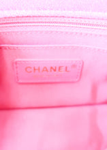 Load image into Gallery viewer, Chanel Quilted Velvet Pearl Crush Neon Pink