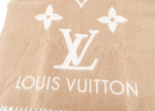 Load image into Gallery viewer, Louis Vuitton REYKJAVIK Monogram Scarf Tan