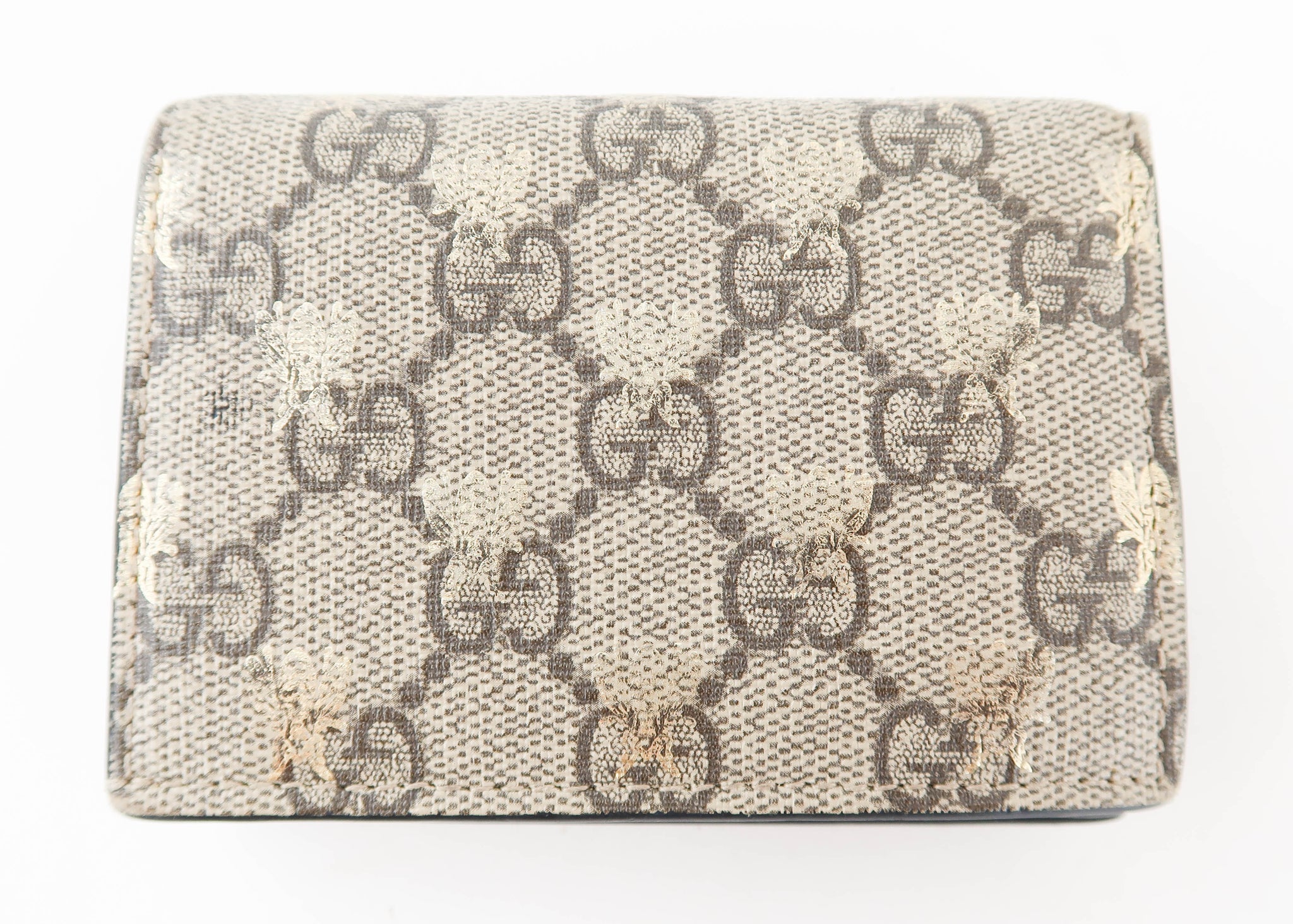 Gucci Supreme Canvas Bee Card Holder – DAC