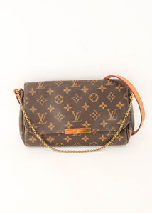 Louis Vuitton Monogram Favorite MM - Brown Shoulder Bags, Handbags