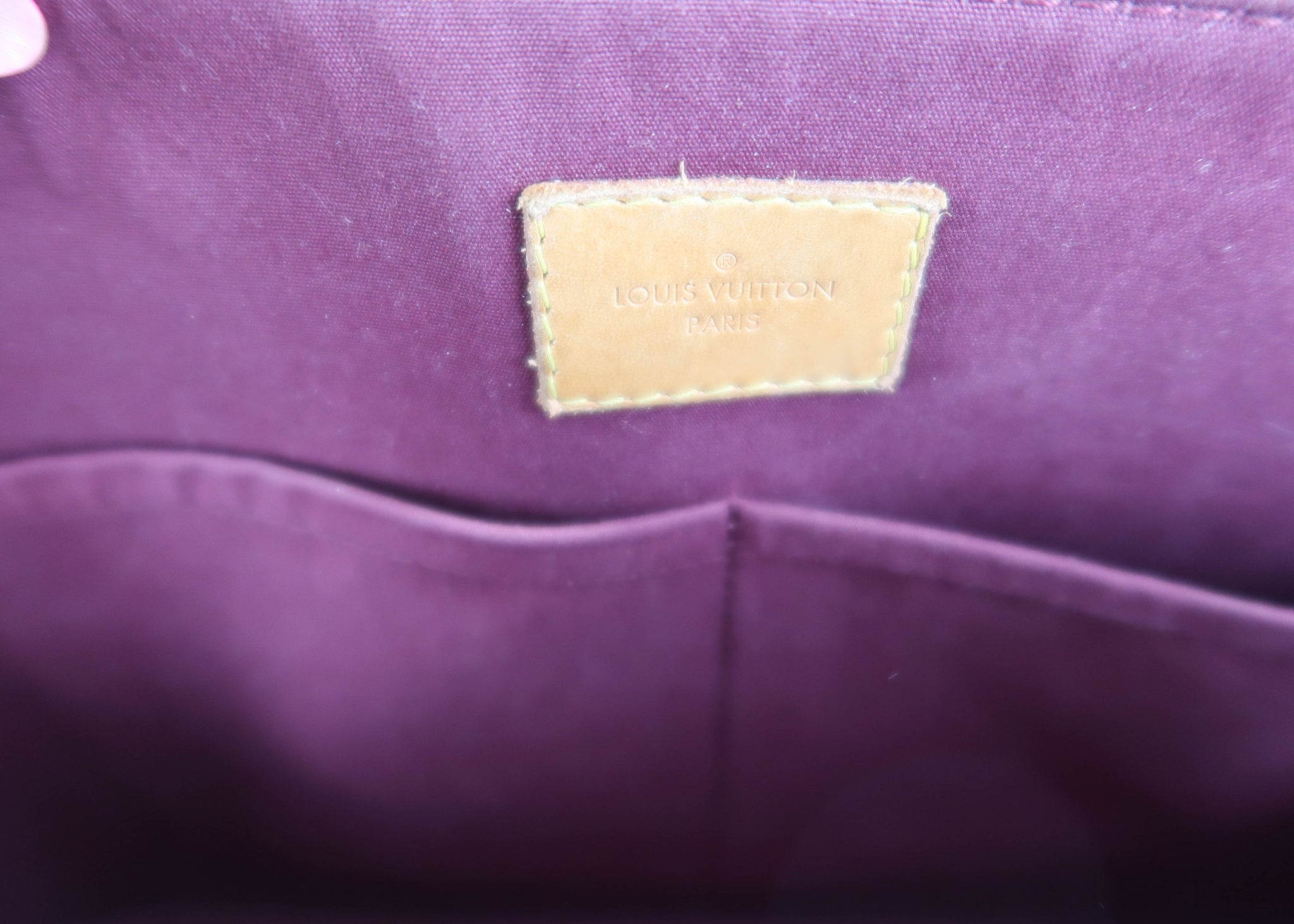 Louis Vuitton Burgundy Monogram Vernis Mirada PM