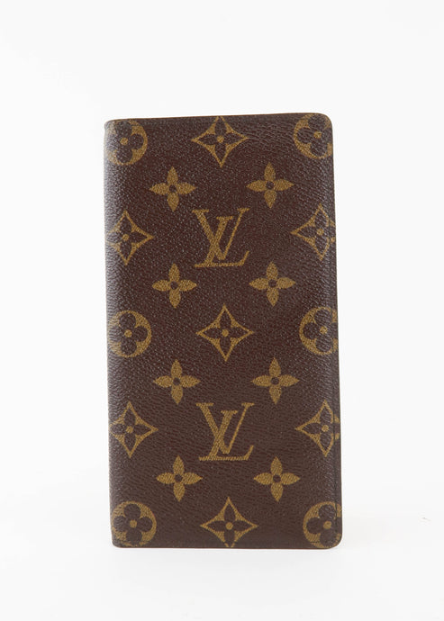 Louis Vuitton Monogram Checkbook