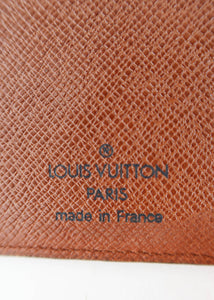 Louis Vuitton Monogram Checkbook