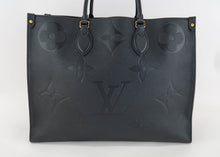 Load image into Gallery viewer, Louis Vuitton Empreinte Noir Onthego GM Black