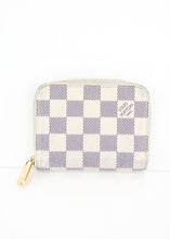 Load image into Gallery viewer, Louis Vuitton Damier Azur Zippy Coin