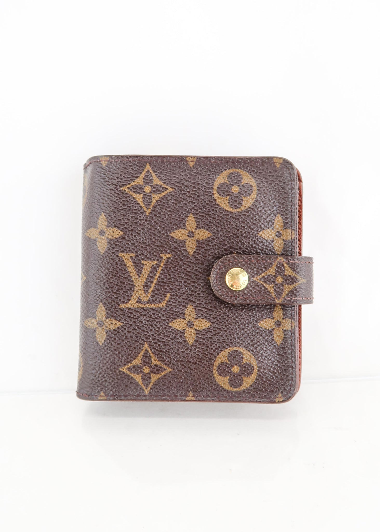 Louis Vuitton Monogram Zippy Compact Wallet