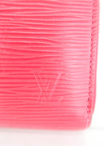 Louis Vuitton Epi Zippy Wallet Pink