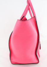 Load image into Gallery viewer, Celine Mini Luggage Fluo Pink