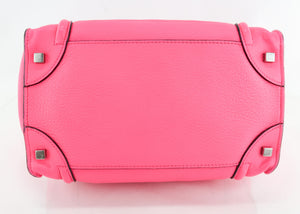 Celine Mini Luggage Fluo Pink