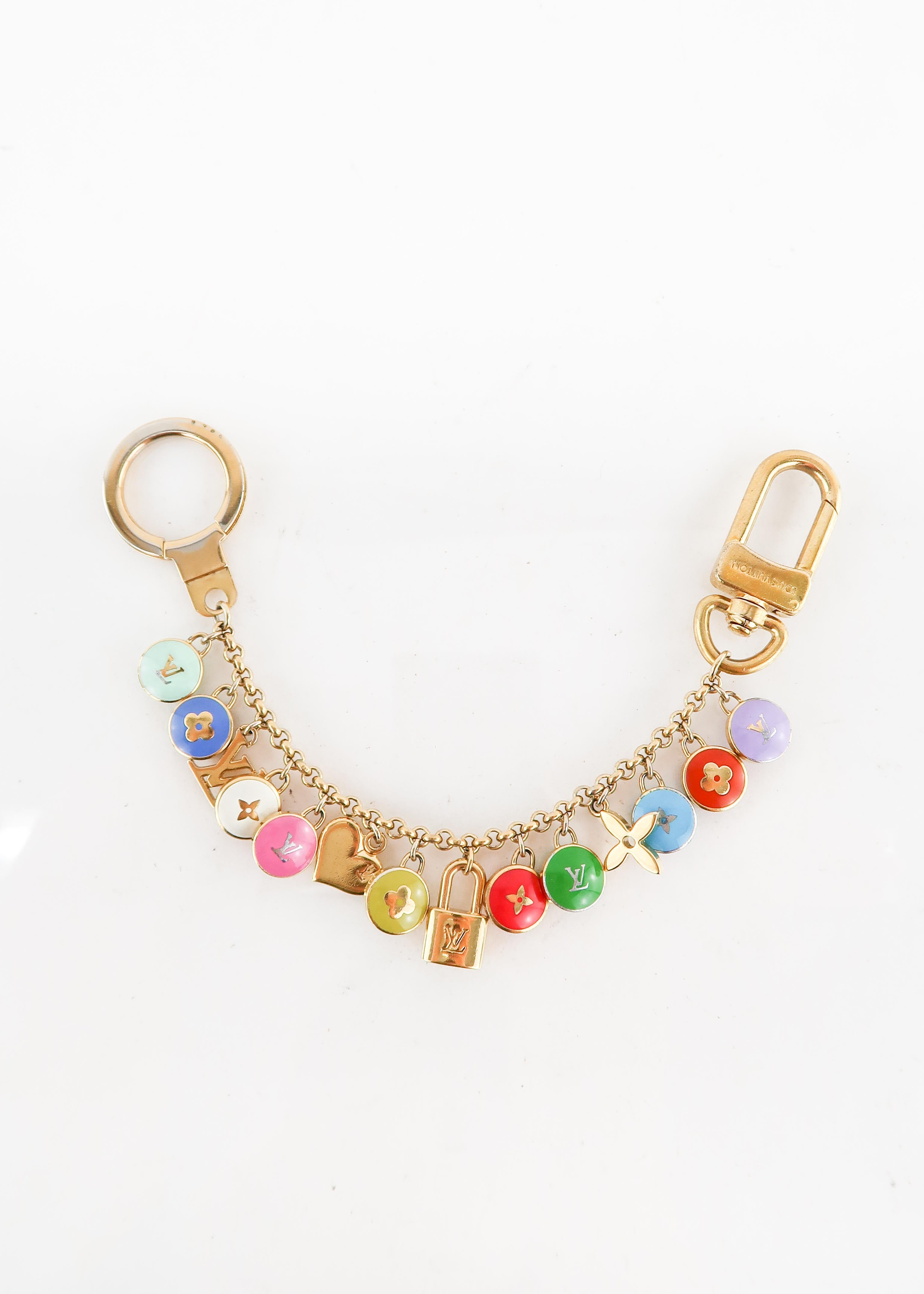 Louis Vuitton Multicolor Pastilles Bag Charm