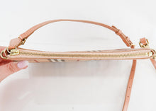Load image into Gallery viewer, Burberry Haymarket Check Crossbody Pink
