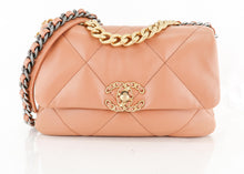 Load image into Gallery viewer, Chanel Lambskin Small 19 Caramel