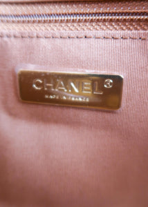Chanel Lambskin Small 19 Caramel