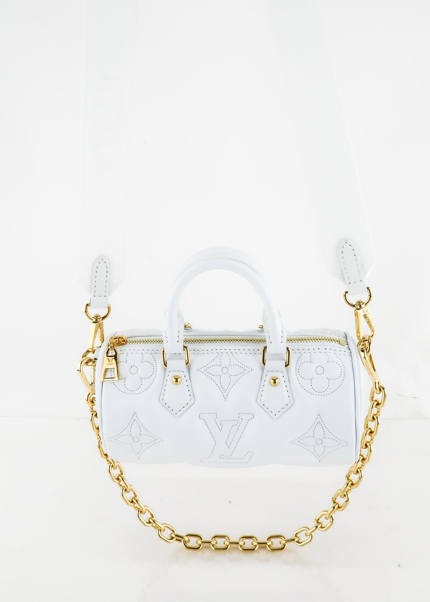 Louis Vuitton - Authenticated Papillon BB Handbag - Leather Black For Woman, Never Worn