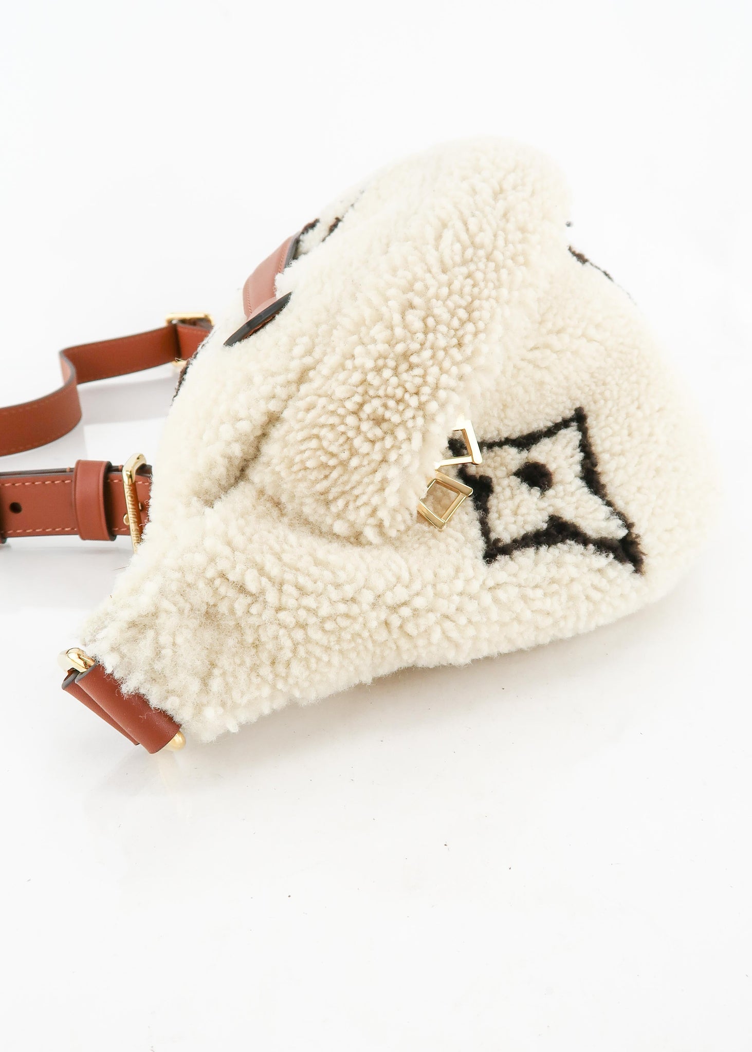Louis Vuitton Teddy Shearling Bum Bag, Waist Bag