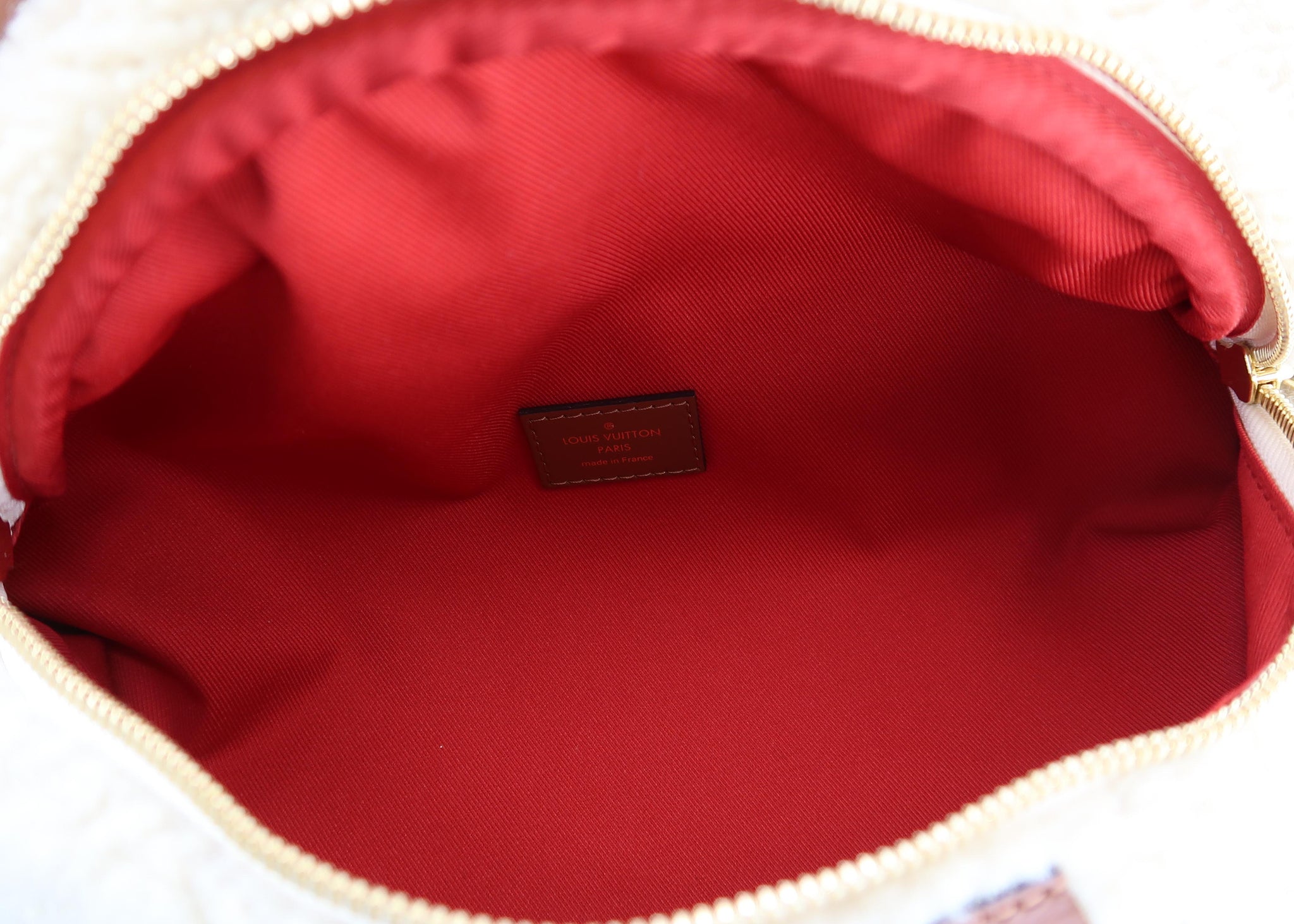 Louis Vuitton Shearling Monogram Limited Edition Waist Bag