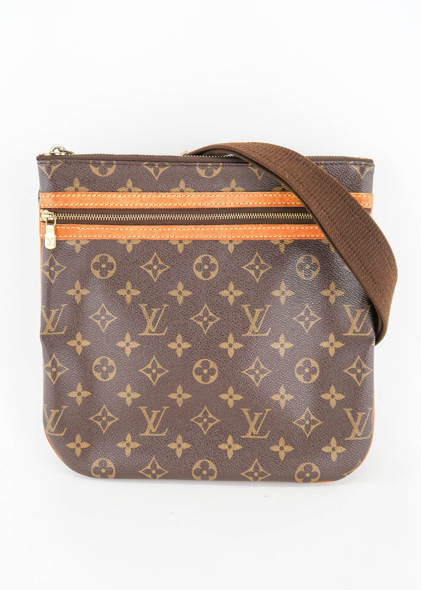 Louis Vuitton Monogram Bosphore Pochette - Brown Crossbody Bags