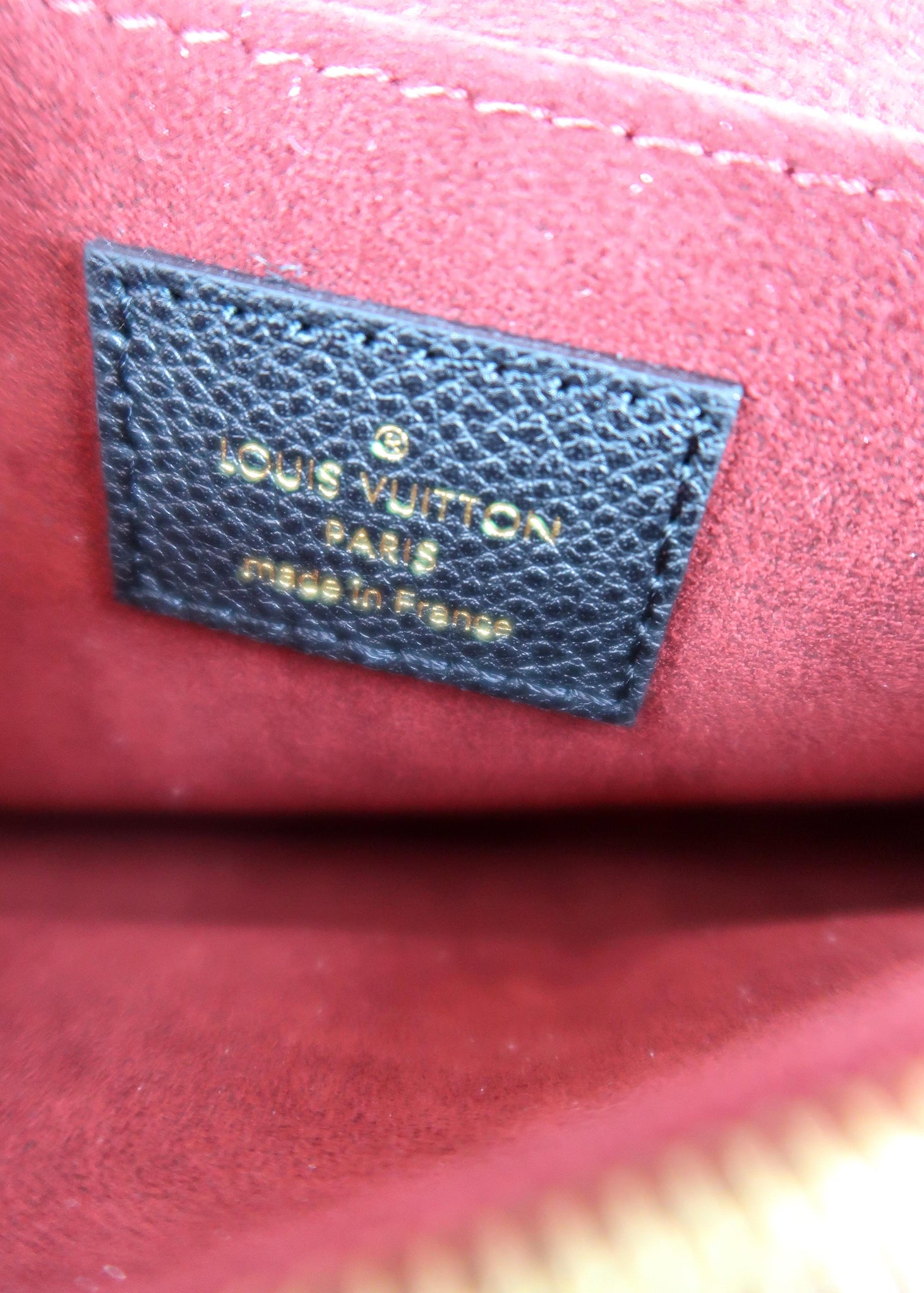 LOUIS VUITTON Bi-Color Monogram Empreinte Leather Madeline BB