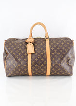 Load image into Gallery viewer, Louis Vuitton Monogram Keeepall 50 Bandouliere