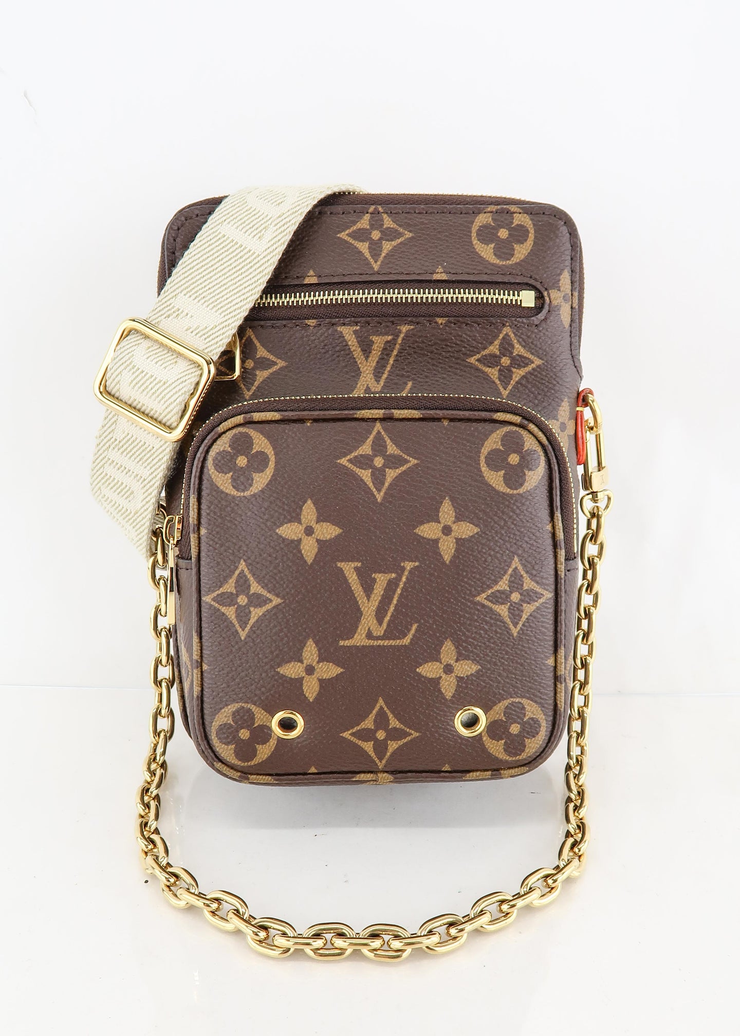 Louis Vuitton Monogram Utility Front Bag - Brown Messenger Bags